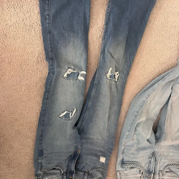 Abercrombie Kids Girls Jeans Bundle – Size 9/10 LONG (3 Pairs!) ✨ - Picture 7 of 9